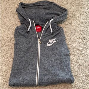 Nike zip up hoodie